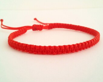 Red cord bracelet for Men Women Kids Teens- Red string bracelet - Unisex red cord bracelet - Protection Bracelet -Kabbalah  Amulet Bracelet