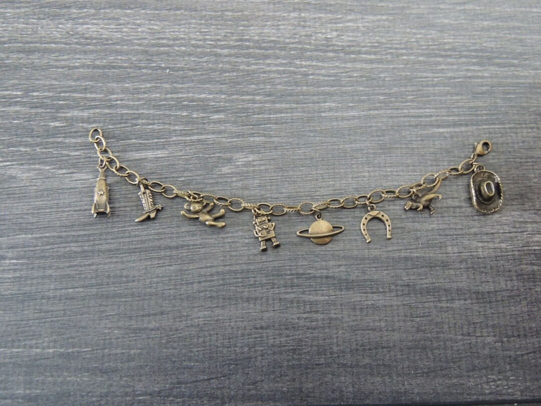 Toy Story Charm Bracelet Etsy