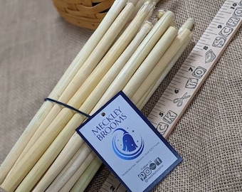 Broomcorn Stalks for weaving or plaiting on broom handles, DIY Broom Projects 6&quot; or longer, Buy the quantities you need, Natural Broom corn