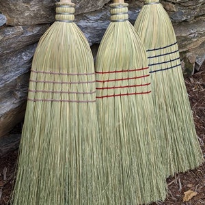 Light weight Corn Broom  Kitchen Broom Our lightest broom, Specially requested by Rheumatoid Arthritis customers Meckley Brooms