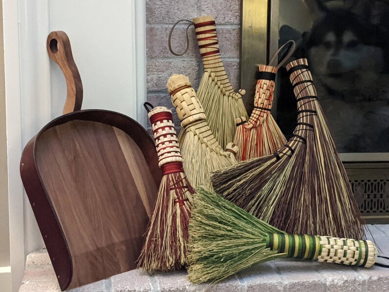 Dust Pan Amish Made accessory for a Meckley Whisk Broom or Etsy