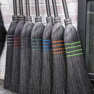Hand broom Black hair