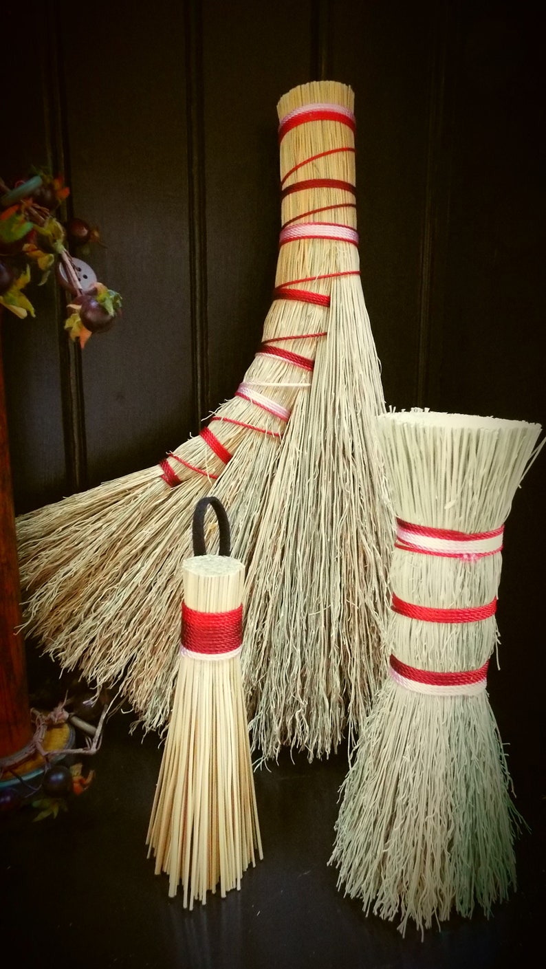 Meckley Brooms Holiday Gift Set Whisk Broom Cake Tester Etsy