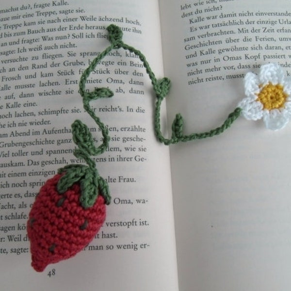 Eine Erdbeere für die Leseratte