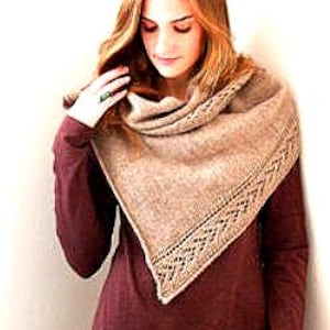 Winter Scarf Knitting Pattern ~ PDF ~ Easy Knit ~ Beginner-Friendly ~ Schoonheid Scarf in Berroco Ultra Alpaca