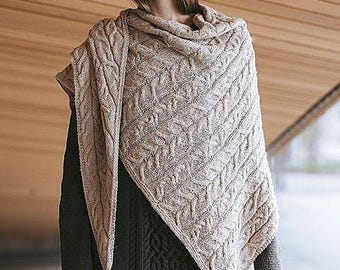 Knitting for Winter | Beginner-Friendly | PDF Download | Scarf & Shawl Pattern