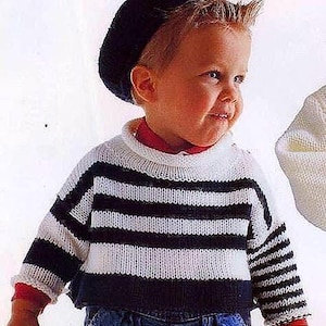 Suéter fácil de tricotar para crianças pequenas – Quentinho, aconchegante e perfeito para o dia a dia (18 meses a 4 anos)