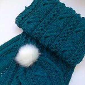 Knitting Pattern - PDF - Easy Knit Pattern - Winter set  - Hand Knitt - Hat and scarf knitting pattern - best knitting pattern