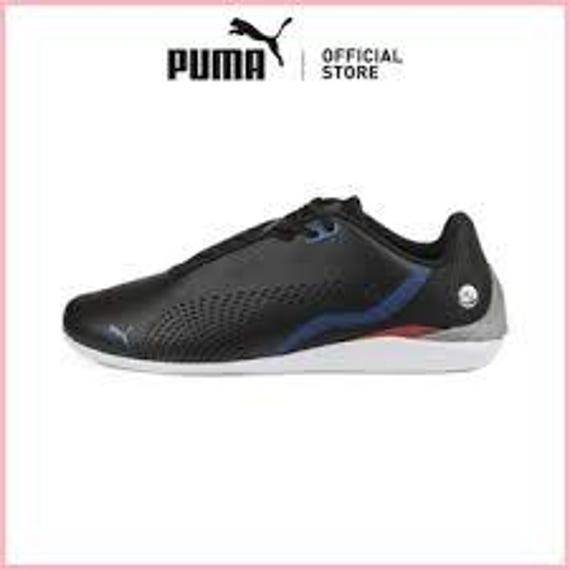 PUMA x BMW M Motorsport MMS Drift Cat Decima Sneakers, Black Vegan Leather, sizes 43 / 45 / 46