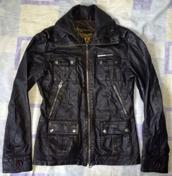 The New Superdry 8 Originals GLA-1004 Slim Fit Brown Leather - Etsy