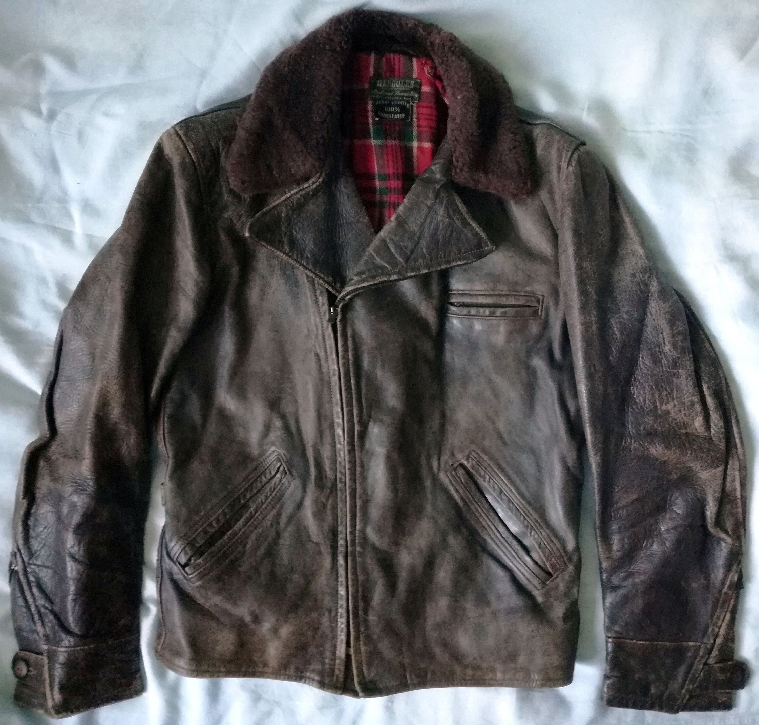 sears leather jacket