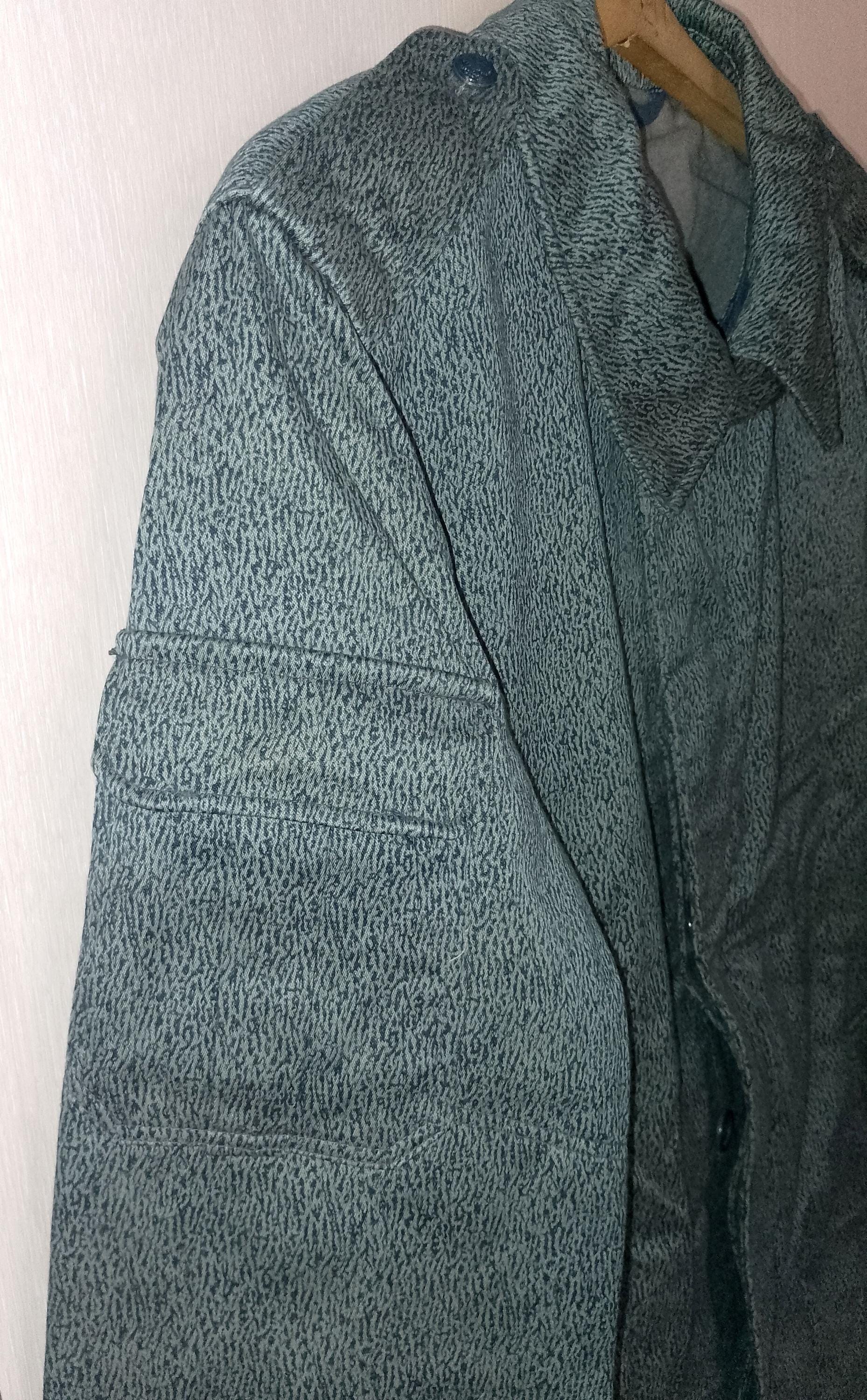 Polish Army 70s Military Police MORO Field Jacket, Cheetah Print