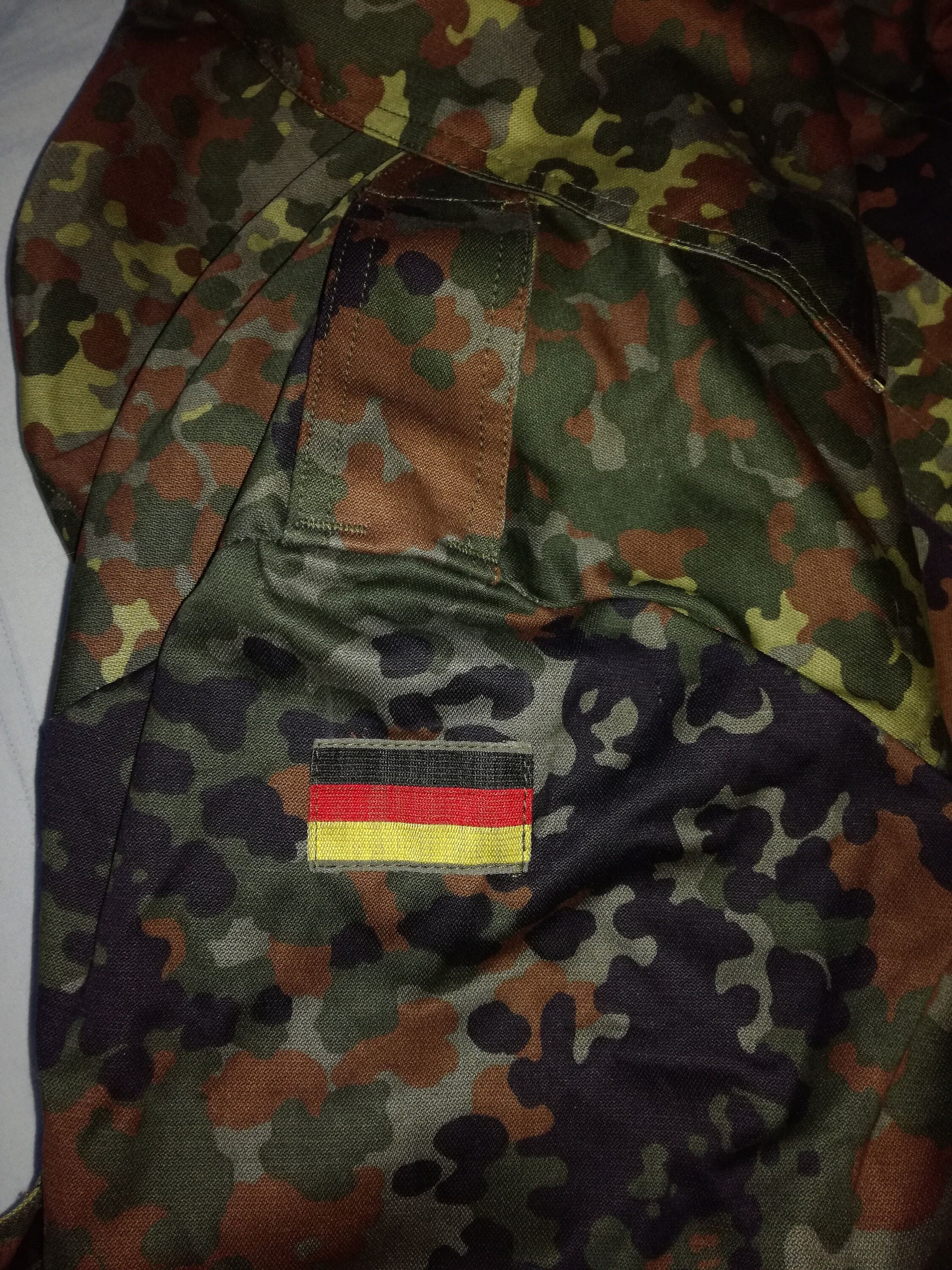 German Army Military Bundeswehr Flecktarn Camouflage Flight Pilot