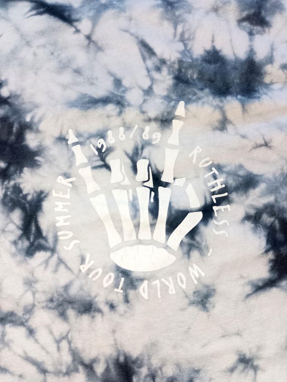 1988 Rap Ruthless World Tour / NWA, Rare Vintage Tie Dye T-shirt