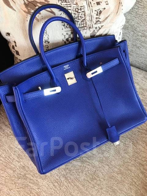 Hermes 35 cm Birkin Electric Blue