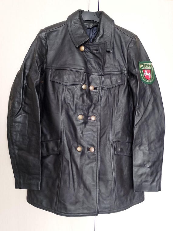 WERNER ROTH KG Lederbekleidungsfabrik 80s Lady's Police Officer