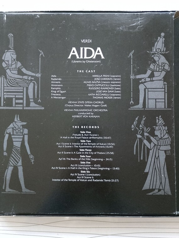 VERDI - AIDA, IL Trovatore - Vinyl Lp Records - Etsy
