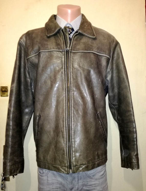 levis strauss leather jacket