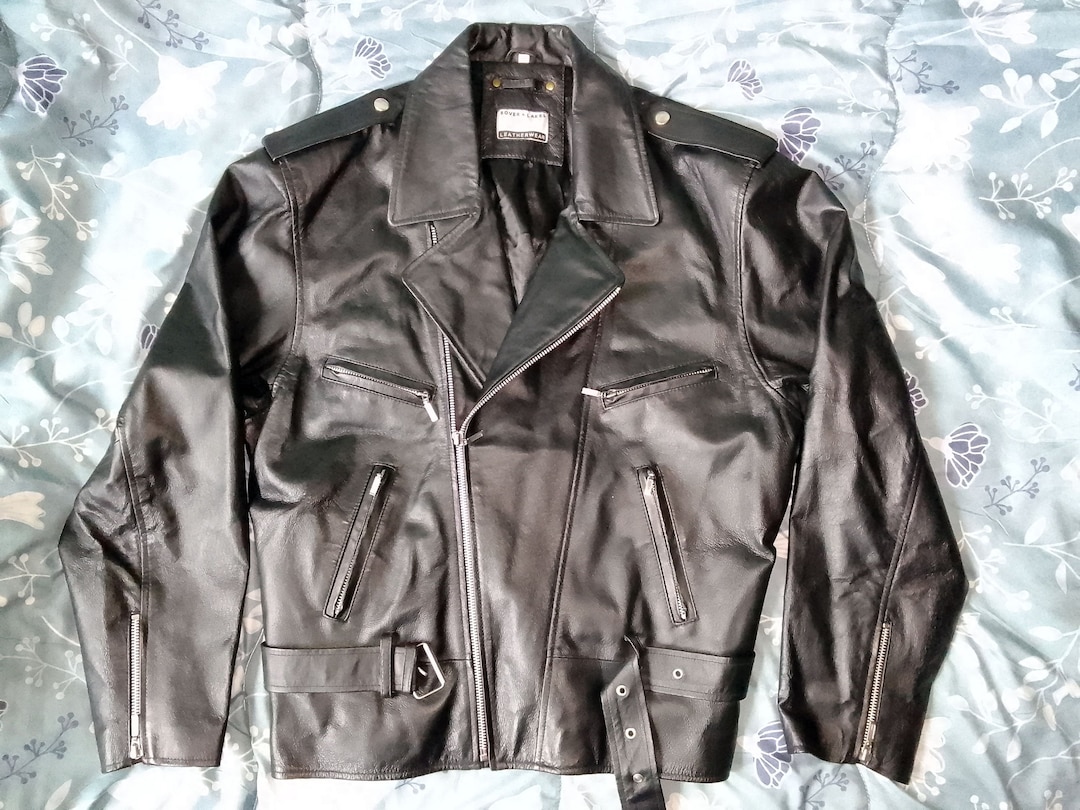 ROVER LAKES German Double Breasted Motorcycle Biker Rocker