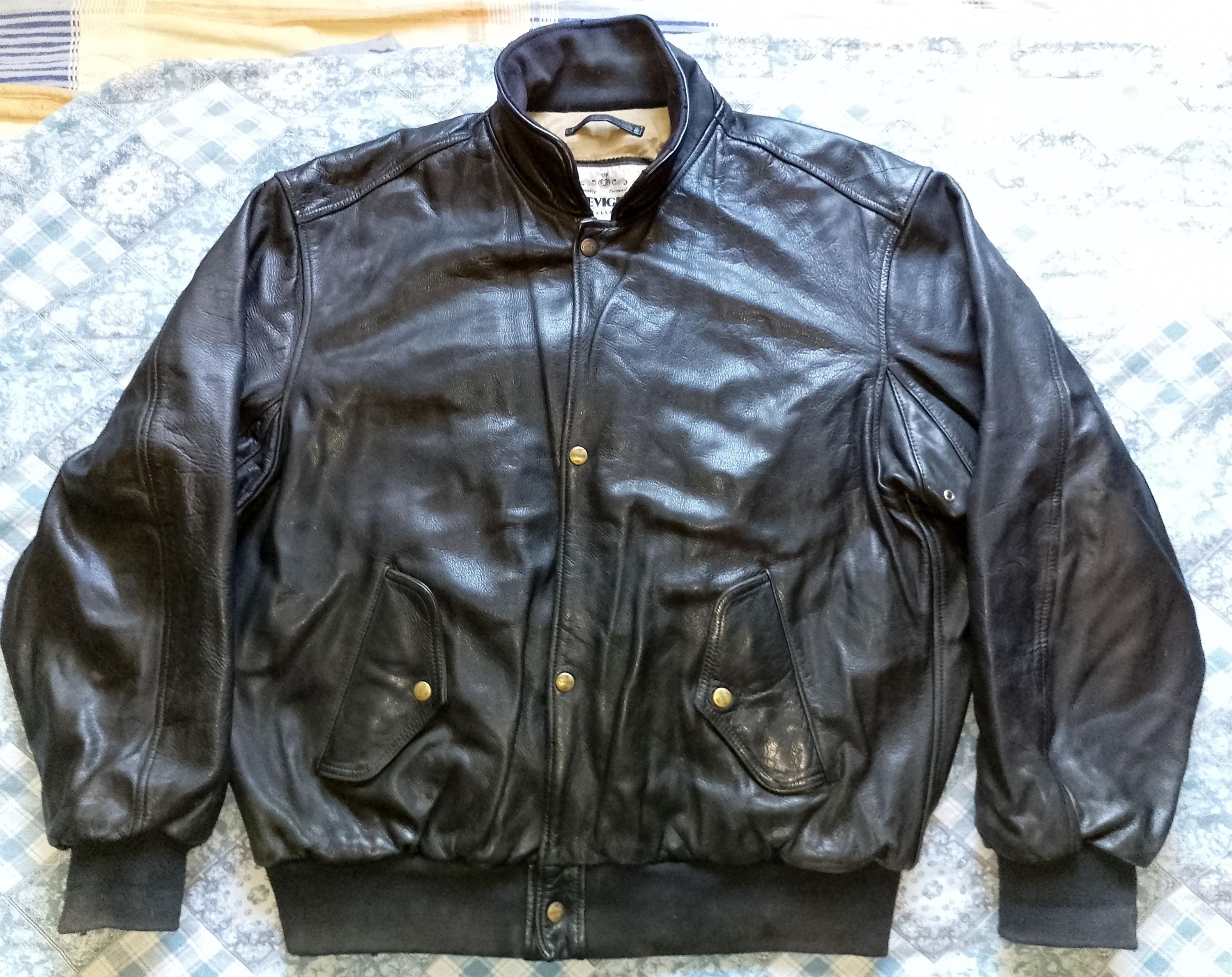 CHARLES CHEVIGNON 80s Old Vtg Flight Pilot Jacket, Type MA1 Heavy