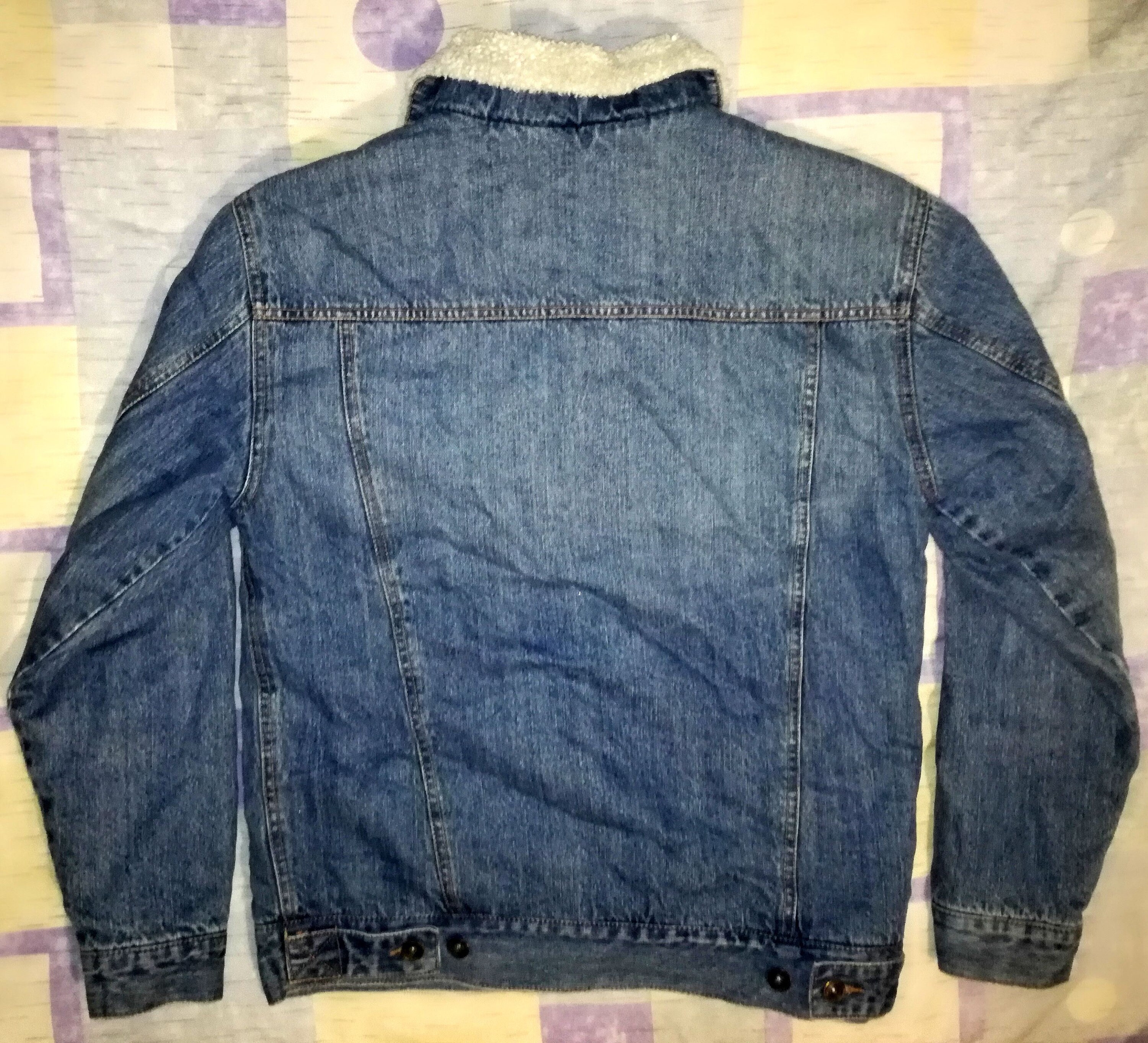 Jean Company 90's Sherpa Lined Blue 