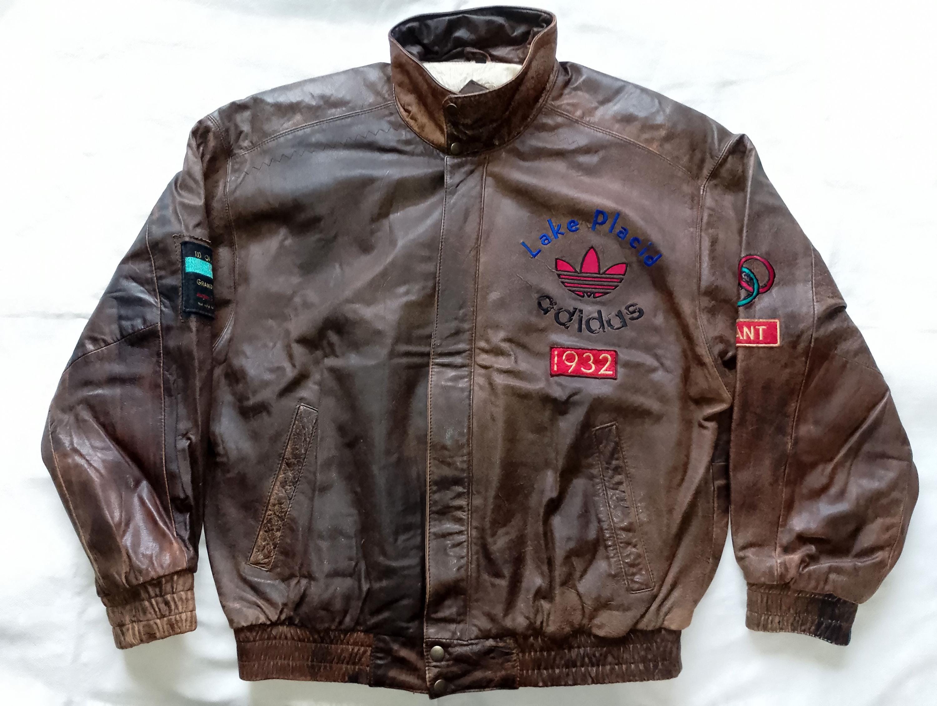 ジャケット・アウター berlin1918 ADIDAS III Olympic Winter Games Lake Placid 1932 Vintage 90s