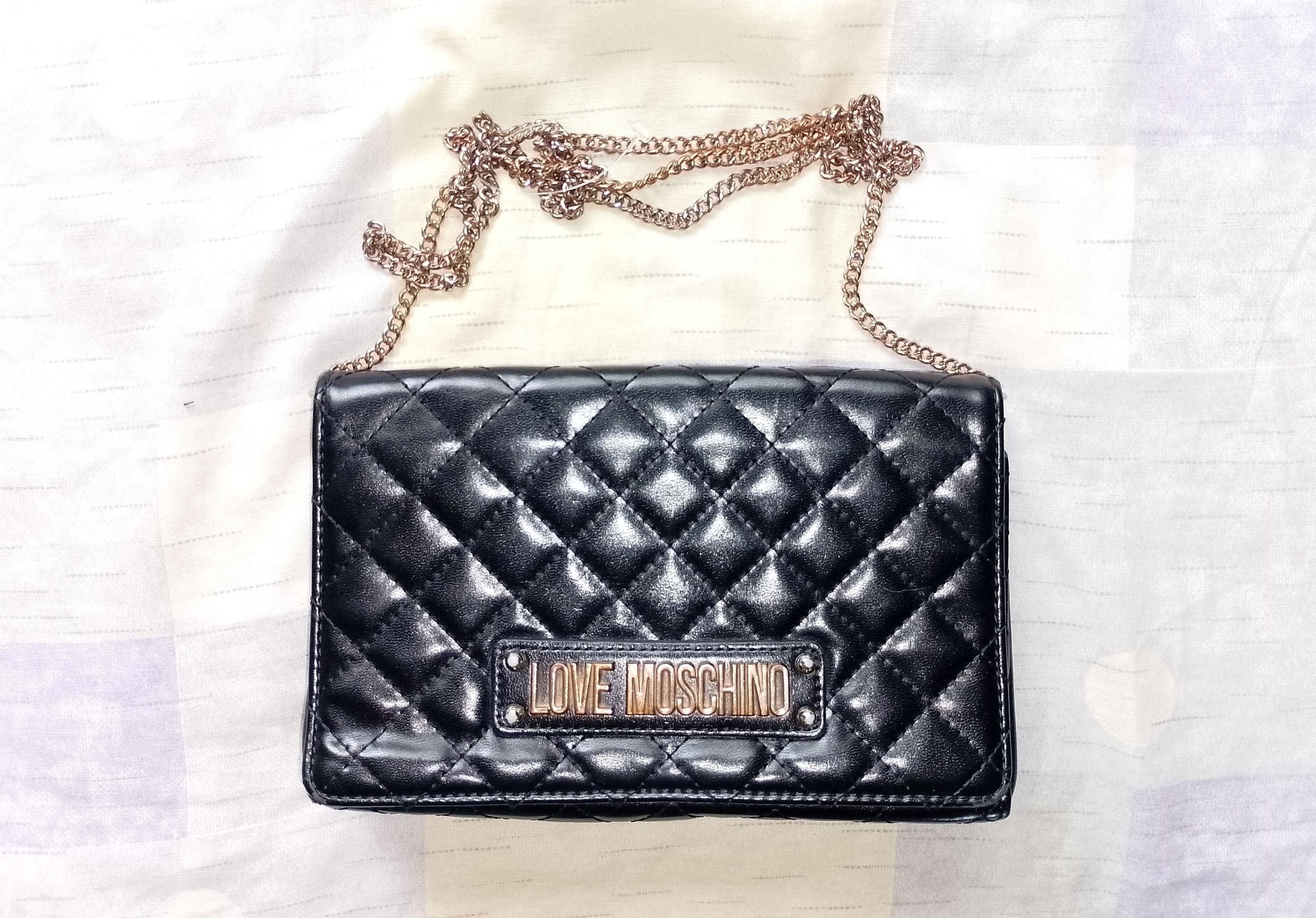 Love Moschino Multi Quilt Bolso De Mano Baguette Moschino Las
