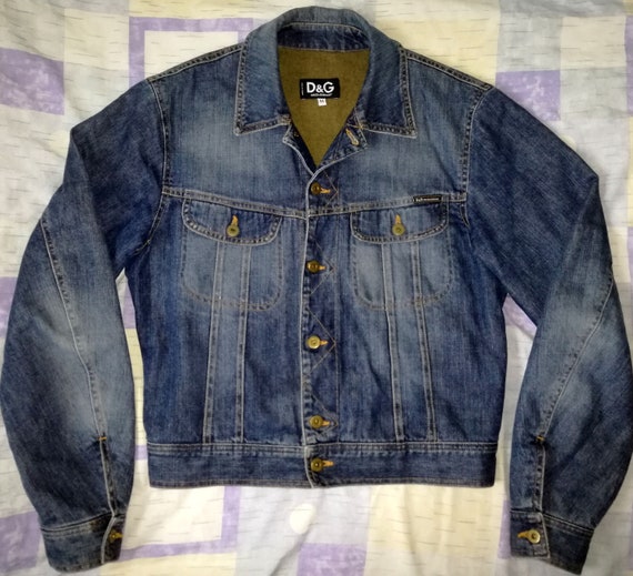 dolce & gabbana denim jacket