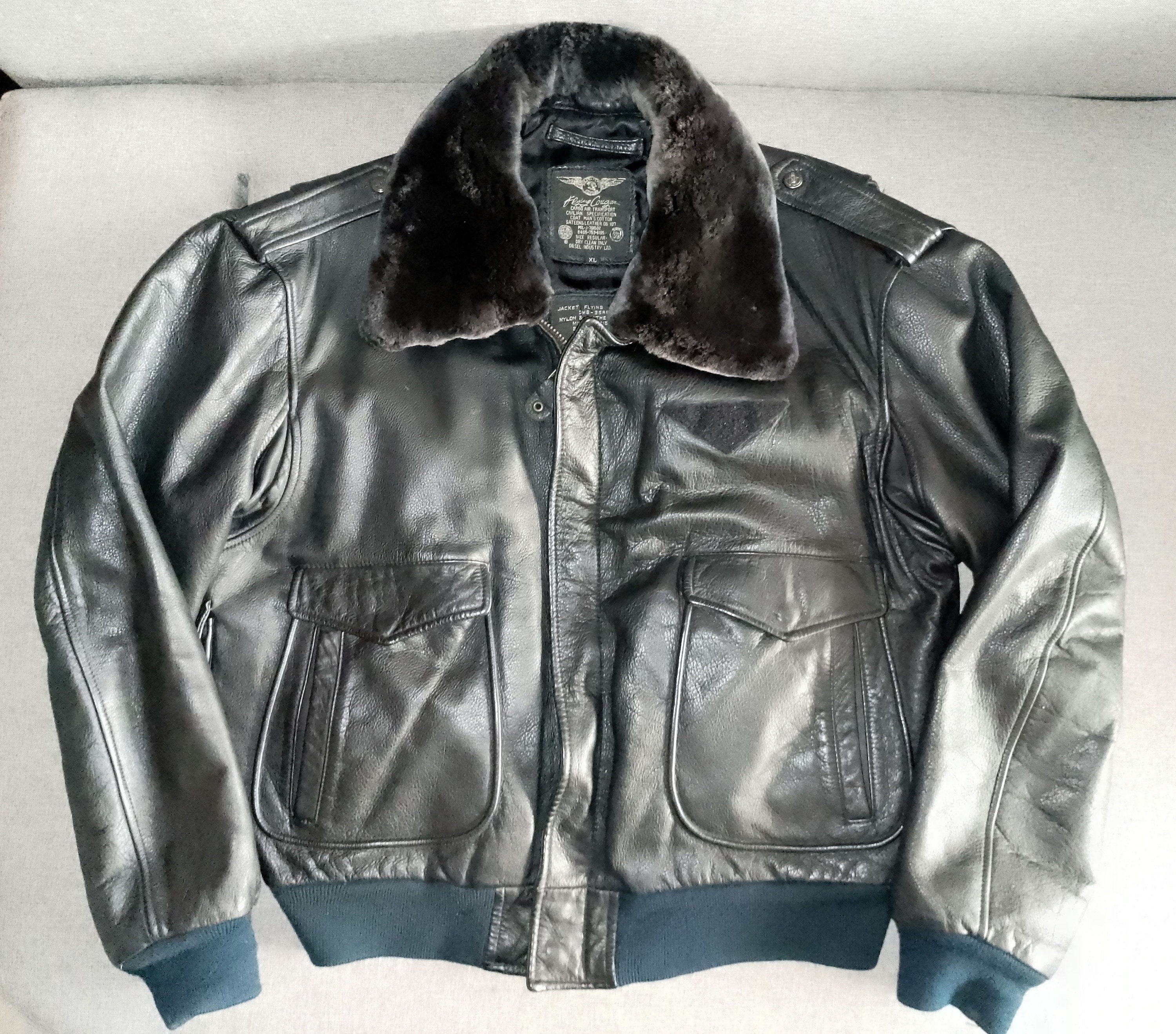 D and g jacket leather best sale