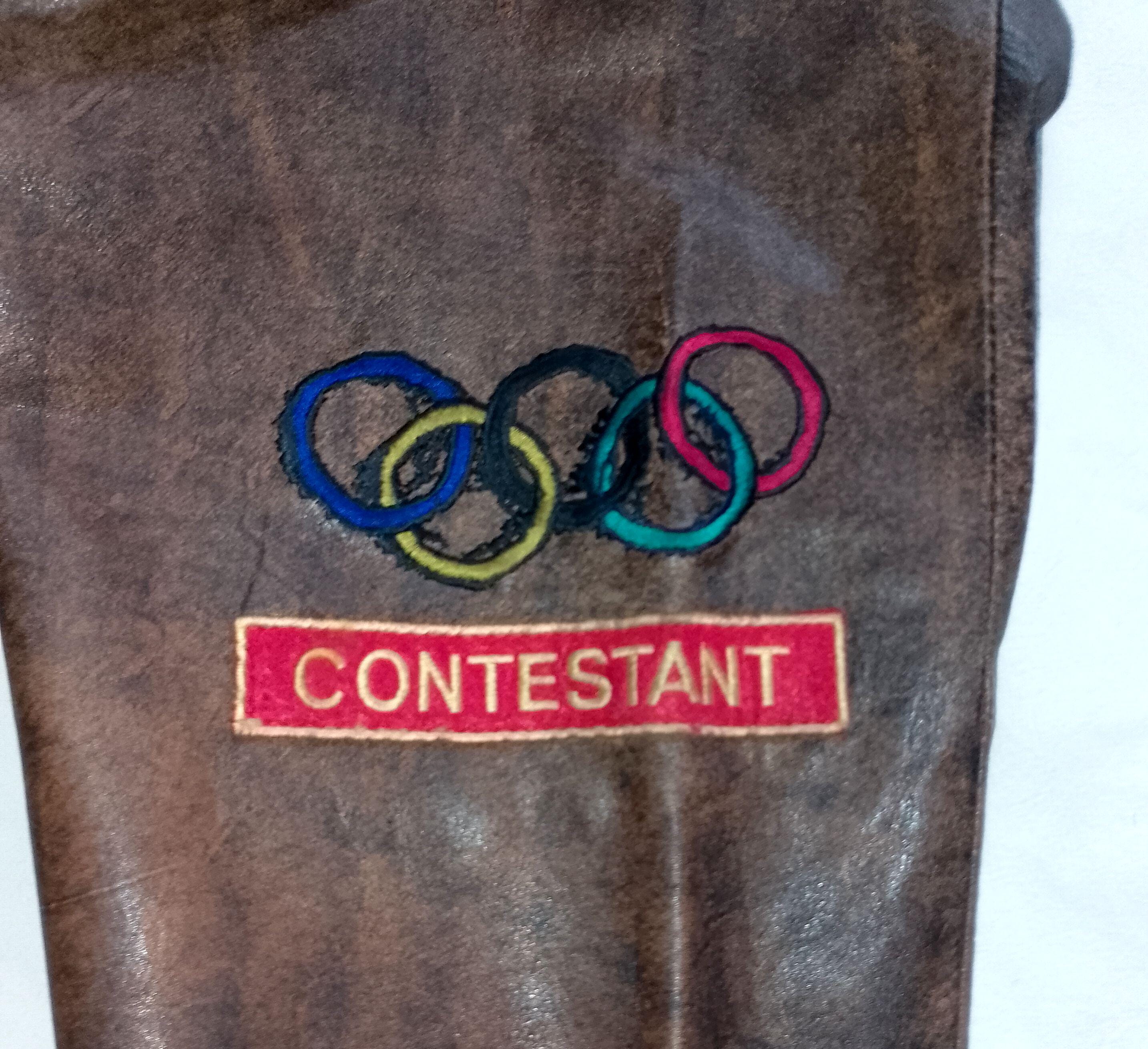ADIDAS III Olympic Winter Games Lake Placid 1932 Vintage 90s