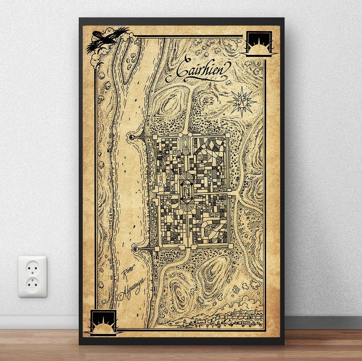 Cairhien Karte WoT tWoT Das Rad der Zeit Karte Aes Sedai | Etsy