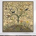 Poster Oiseaux Vintage Charles Voysey 1914 - Impression Sur Toile - Reproduction