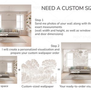 Vintage Coastal Landscape Wallpaper, English Country Wall Mural, Quiet Luxury Wallpaper image 9