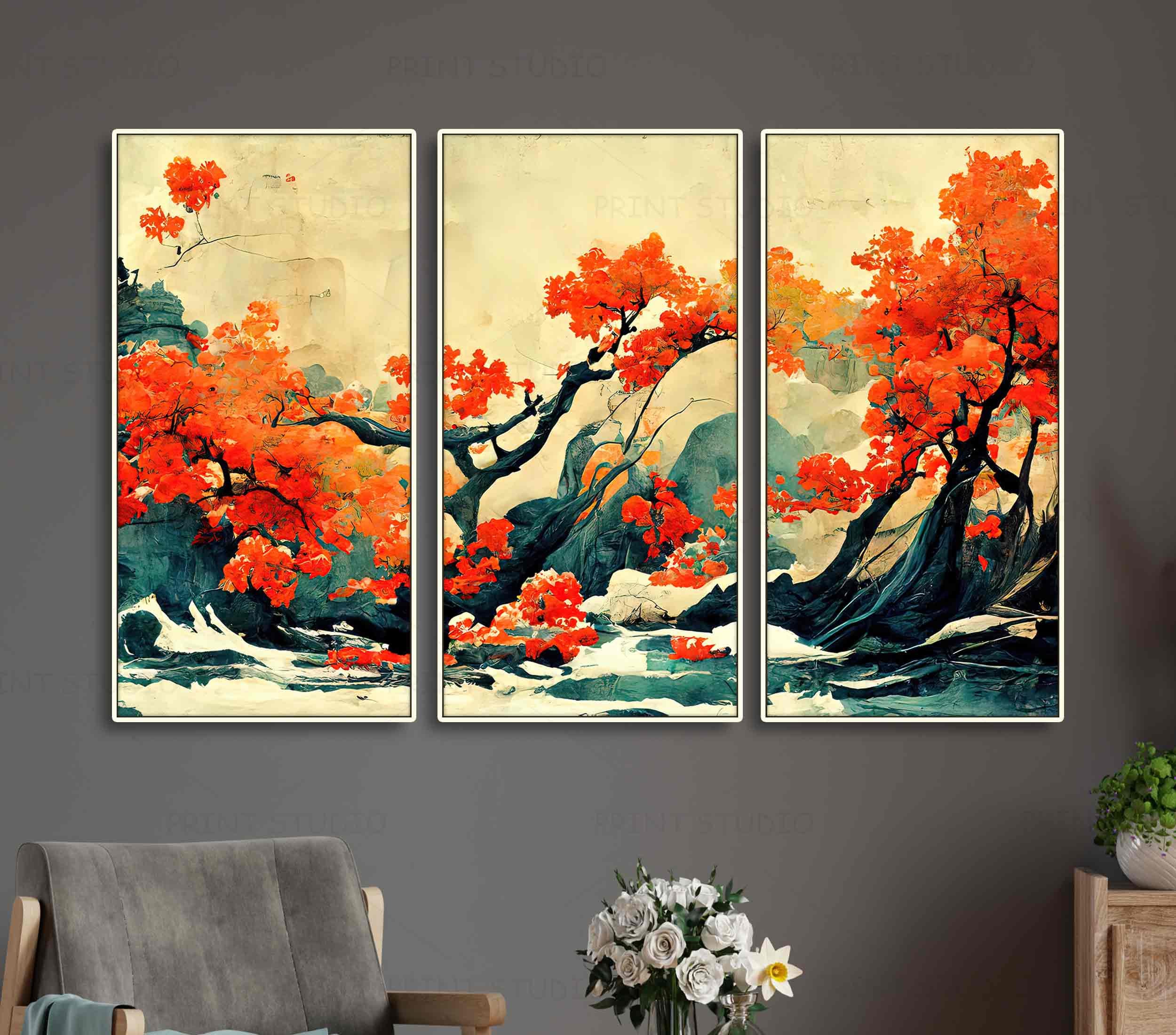 Masterpiece Of Traditional Thai Style Painting Canvas Wall Art Hanging Paintings Modern Artwork Abstract Picture Prints Home Decoration Gift Unique