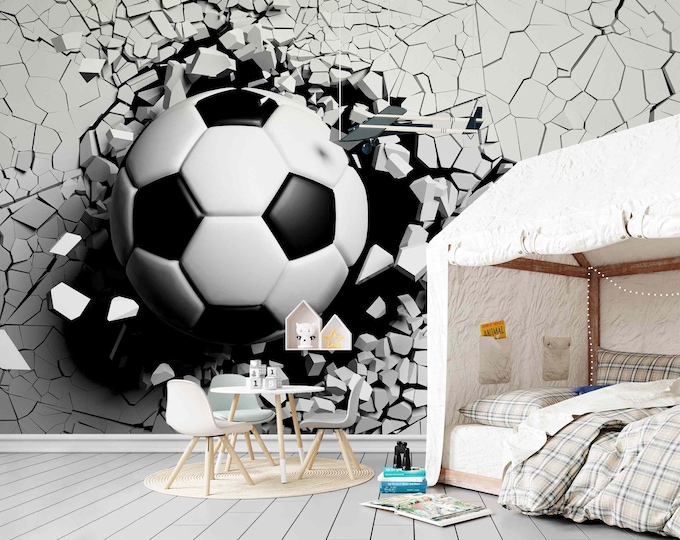 Soccer Ball Stitch Wallpaper