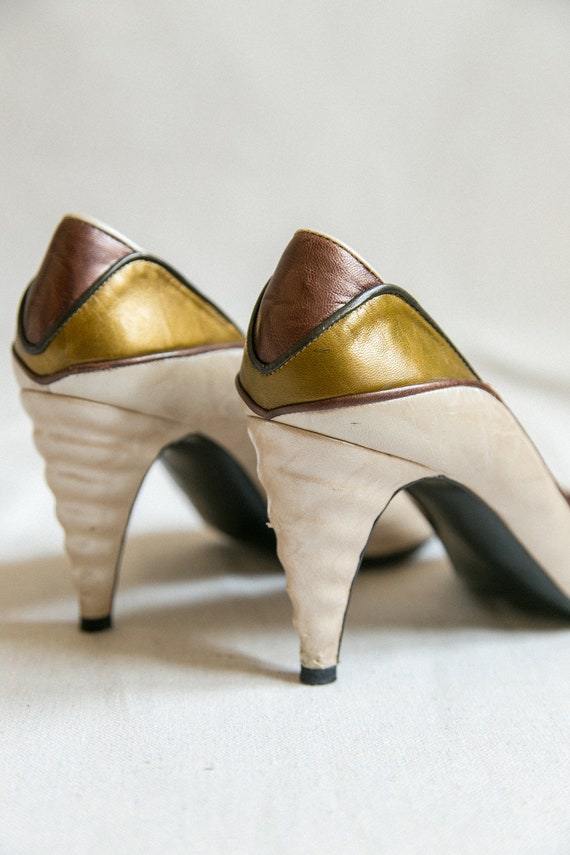 Pearlescent Heels | Etsy UK