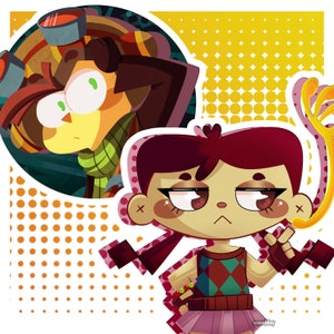 Psychonauts: sticker