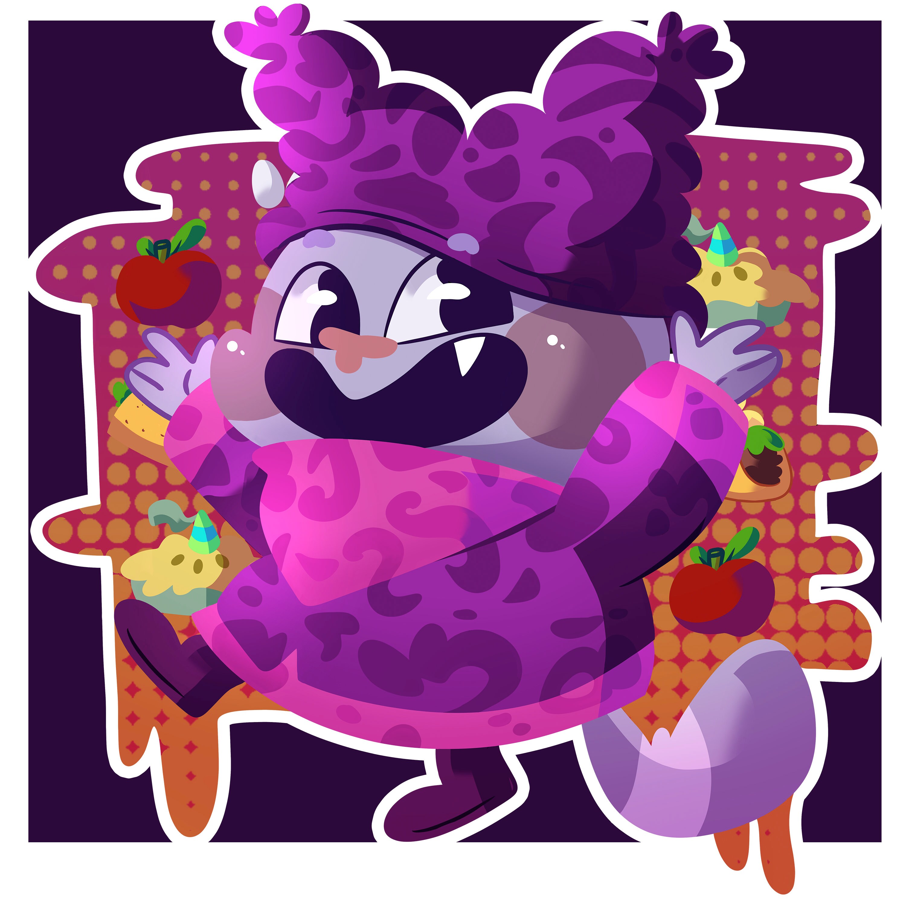 Chowder Show Stickers Chowder: Sticker - Etsy