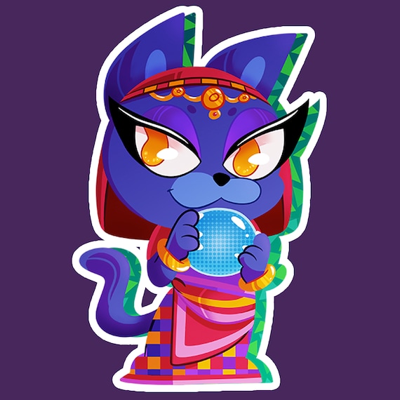 Animal Crossing Katrina: Sticker/magnet - Etsy Animal Crossing Katrina: Sticker/magnet - Etsy