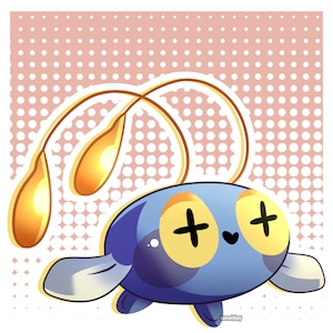 170- 171 Chinchou and Lanturn: sticker