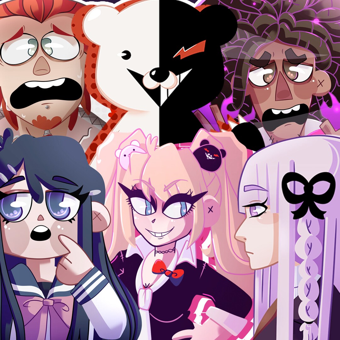 Dangan Ronpa: Sticker - Etsy