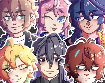 Hypnosis Mic: Clear Acrylic Charms