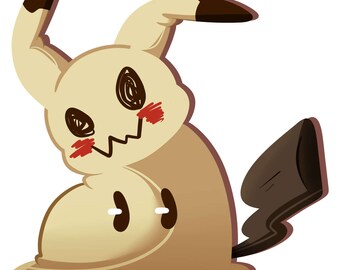 778 Mimikyu: sticker/magnet