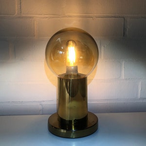 Mid Century Hollywood regency bulb lamp