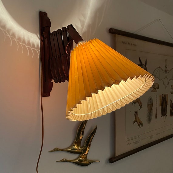 Danish Vintage Scissor Lamp Wall Light - Etsy Danish Vintage Scissor Lamp Wall Light - Etsy