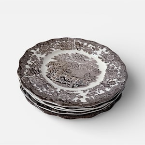 Plate set: Royal Worcester L, Avon Scenes Palissy