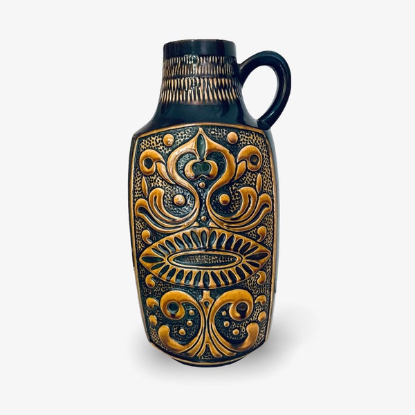 Vaso de chão BAY, estilo meados do século XX, da Bodo Mans.