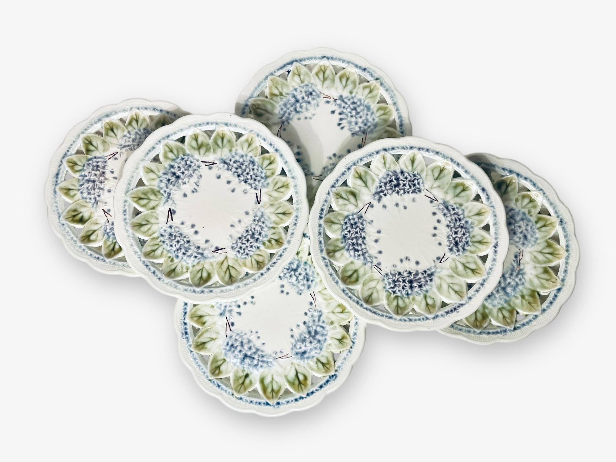 6x Villeroy&boch Majolica Plates