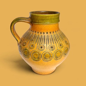 Große 1970 BAUER Keramik Vase