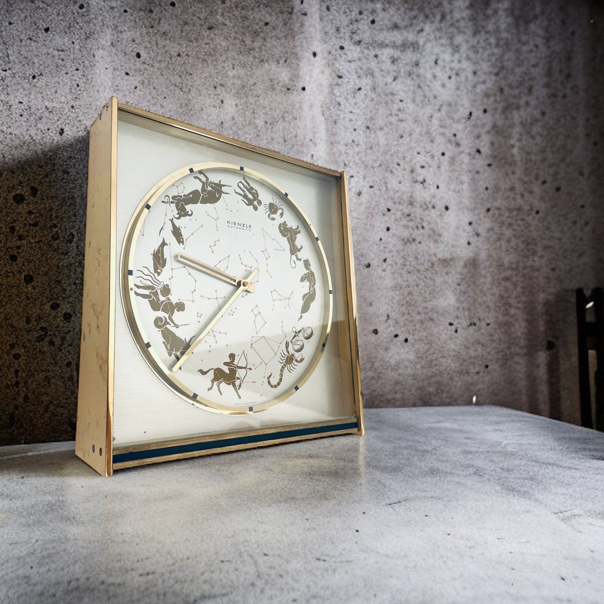 Rare Mid-century Grandfather Clock by Kienzle - Etsy